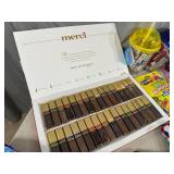 Assorted Candy, Merci Chocolate, Godiva, Gummy Candy, and More
