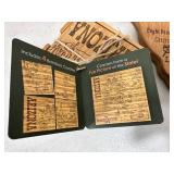 New Bamboo Texas Cutting Board and Arizona Coaster Set