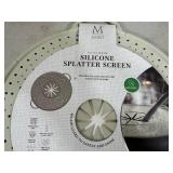 New High Temp Silicone Splatter Screen