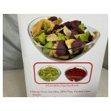 New Fridgemate Serving Bowl Set with Attachable Dipping Bowls