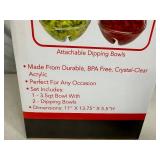 New Fridgemate Serving Bowl Set with Attachable Dipping Bowls