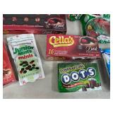 Assorted Candy, Chocolate Cherries, Gift Set, Junior Mints, Tootsie Rolls, and More