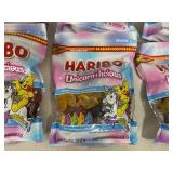 16 Bags of Haribo Gummy Unicorns - Share Size Bags
