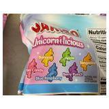 16 Bags of Haribo Gummy Unicorns - Share Size Bags