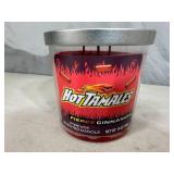 New Hot Tamales Cinnamon Triple Wick Scented Candle