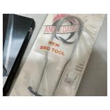 New BBQ Accessories, Grill Scraper, Rib Stand, Grate Lifter, and More