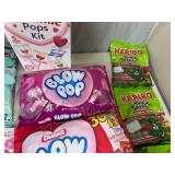 Assorted Candy, Ritter Chocolate, Blow Pops, Andes Mints, Haribo Gummy, and More