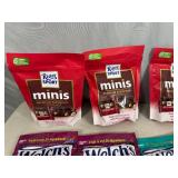 Assorted Candy, Ritter Chocolate, Fruit Snacks, Sour Jacks, and More