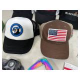 New Hats, Hummel Christmas Ornament, Knife, Flags, and More
