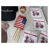 New Hats, Hummel Christmas Ornament, Knife, Flags, and More
