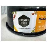 New Granite Ware Melting Dome Food Cover