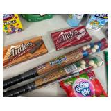 Assorted Candy, Andes Mints, Gumballs, Blow Pops, Candy Blox, and More