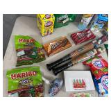 Assorted Candy, Andes Mints, Gumballs, Blow Pops, Candy Blox, and More