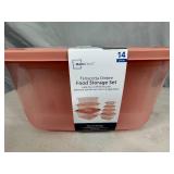 New 14 pc Food Storage Set