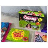 Assorted Candy, Blow Pops, Cotton Candy, Sugar Babies, Charms Pops, and More