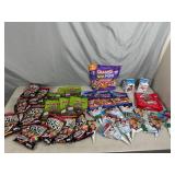 Assorted Candy, Haribo Gummy, Blow Pops, Sour Jacks, Charms Pops, Etc