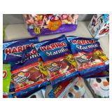Assorted Candy, Haribo Gummy, Blow Pops, Sour Jacks, Charms Pops, Etc