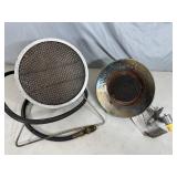 2 Propane Space Heaters for Camping, Fish House, Etc