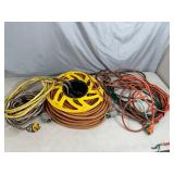 Assorted Copper Wire, Extension Cords, Etc.