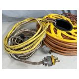 Assorted Copper Wire, Extension Cords, Etc.