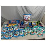 Large Lot of Assorted Candy, Blow Pops, Welch