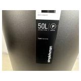 New Simple Human 50 Liter Trash Can