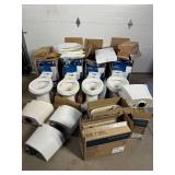 Large Lot of New / Unused Toilet Parts, Tanks, Bowls, Etc