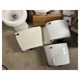 Large Lot of New / Unused Toilet Parts, Tanks, Bowls, Etc