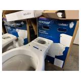 Large Lot of New / Unused Toilet Parts, Tanks, Bowls, Etc