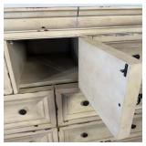 Beautiful Shabby Chic Oversized Buffet / Cabinet