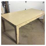 Beautiful 7 ft Shabby Chic Dining Table