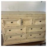 Beautiful Shabby Chic Oversized Buffet / Cabinet