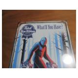 Pabst Beer metal sign, measures 12 ...