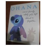 Ohana Family metal sign, measures 1...