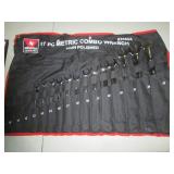 13pc Metric combination wrench set ...