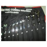 13pc Metric combination wrench set ...