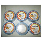6-Rolls Duct Tape each roll is 2"×...