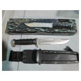 8-9in Hunting knife with hardside s...