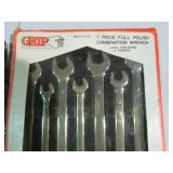 7pc metric combination wrench set p...