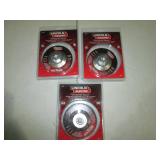 3pc Lincoln Electric 4 1/2in grindi...