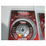 3pc Lincoln Electric 4 1/2in grindi...