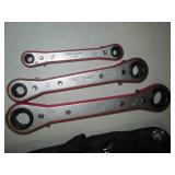 3pc Box wrench set with 3pc flare b...