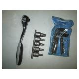 3/8in ratchet, 3/8in torx sockets a...