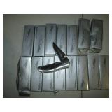 Lot of 16 fighter plus pocket knive...