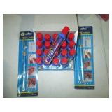 Pencil torches and case of mini-but...