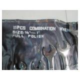 11pc SAE Combination Wrench set...