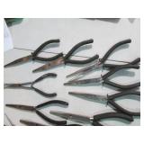 Black handle needle nose and long r...