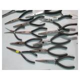 Black handle needle nose and long r...