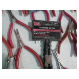 Assortment variety of snap ring pli...