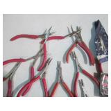 Assortment variety of snap ring pli...